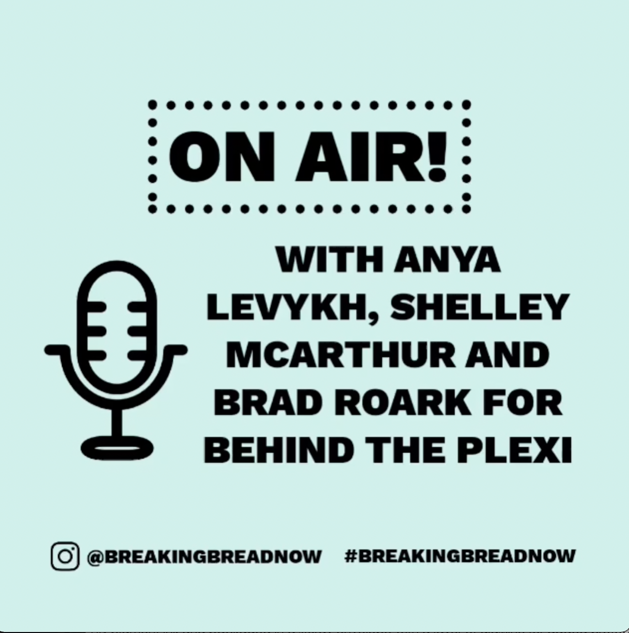 ON AIR WITH THE ‘BEHIND THE PLEXI’ ORGANIZERS