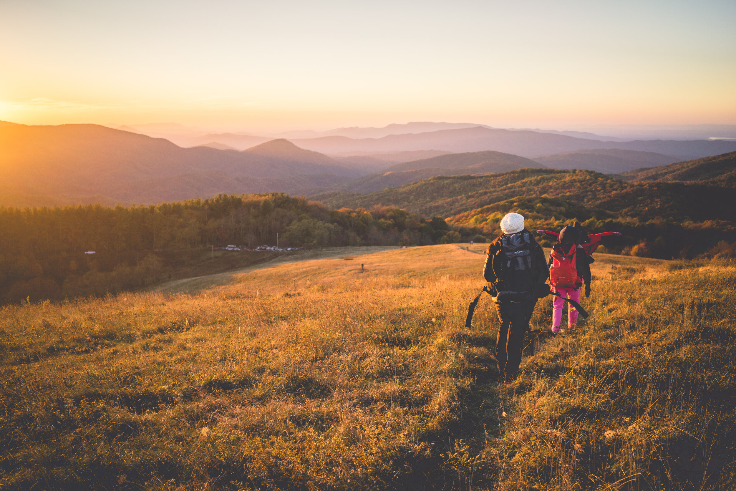 NCPN From Max Patch group hikes during a fall sunrise.jpg