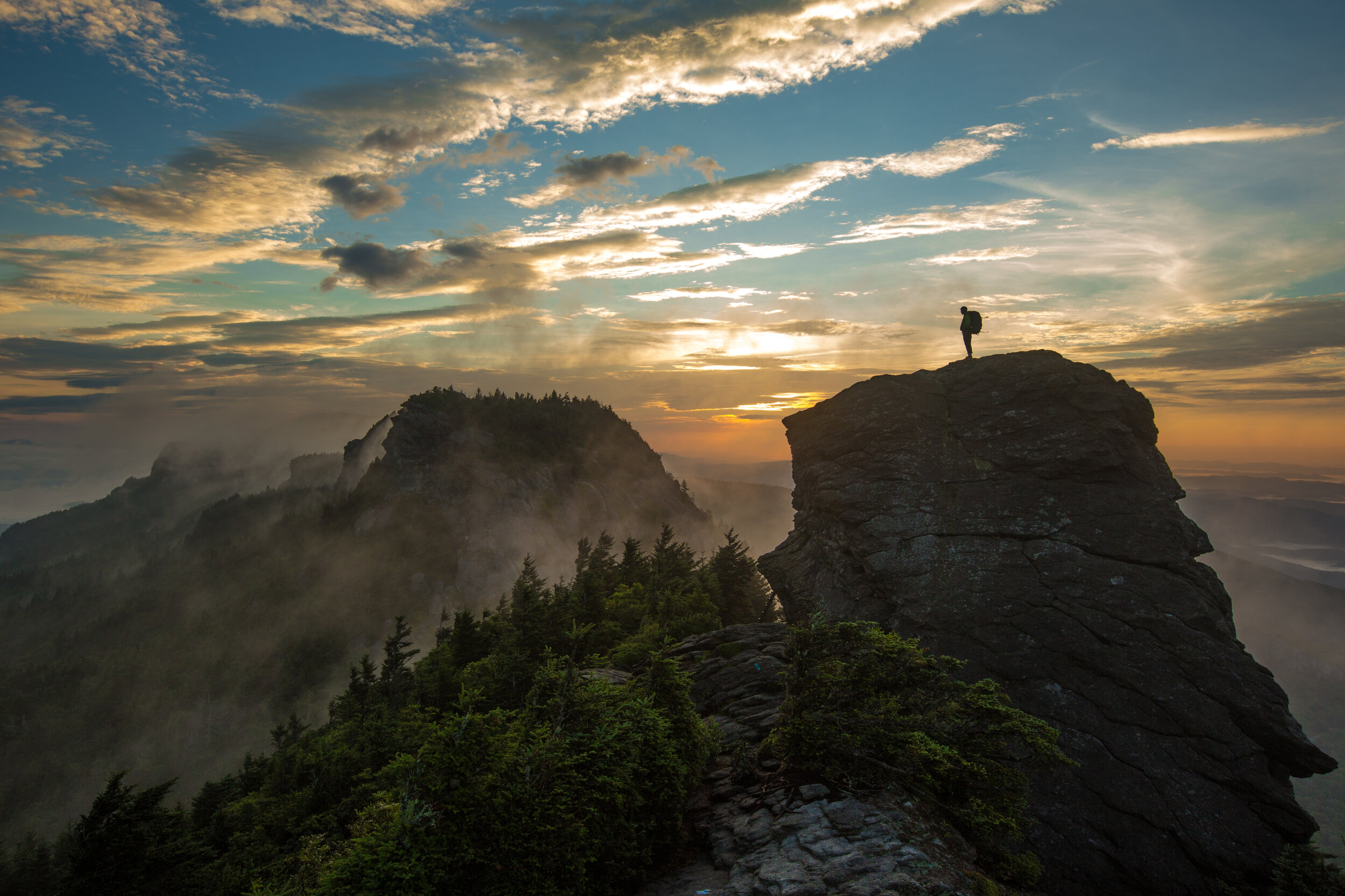 NCPN Grandfather Mountain Sunrise with Hiker.jpg