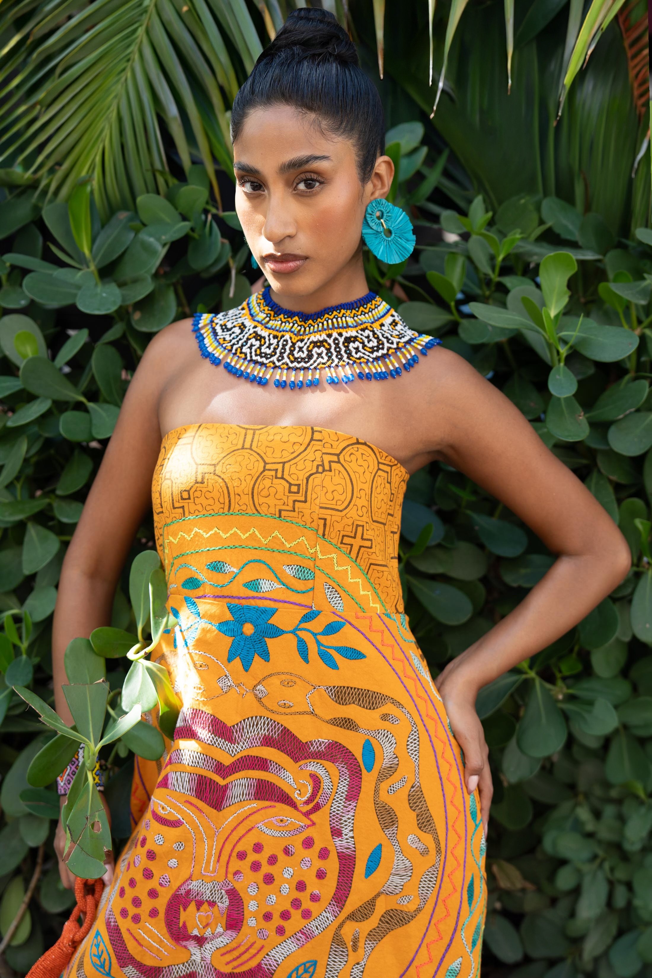 Jaguar Kené Midi Dress