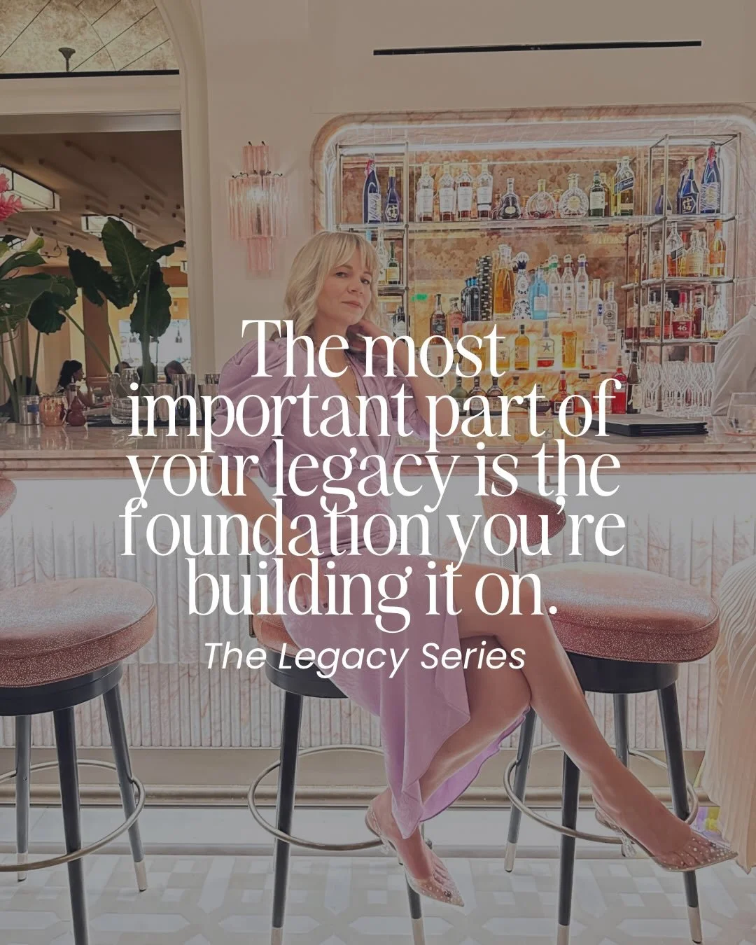 I watched a woman step backwards when I told her the $20 million dollar a year empire she&rsquo;s building is sitting on a fault line.

When it shifts beneath her (and it will) she will be shooketh.

Legacies are multilevel, multifaceted, and multidi