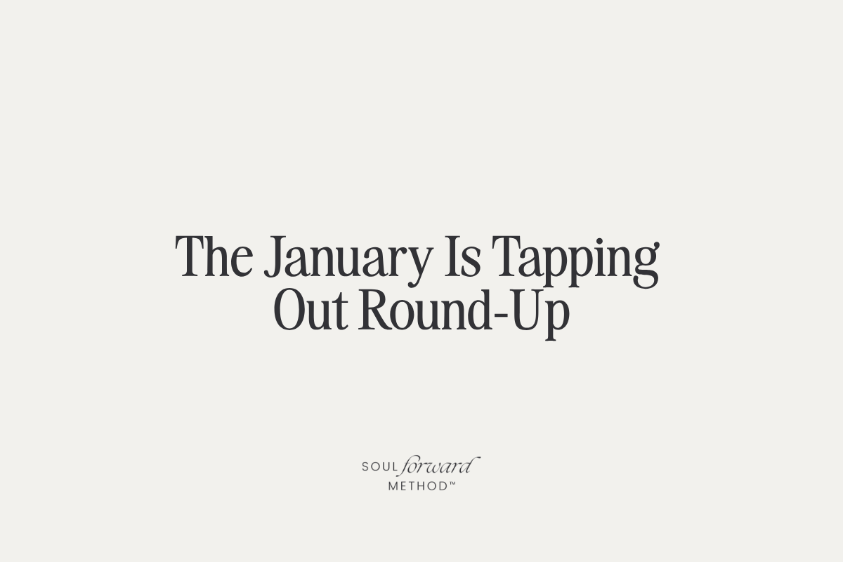 The January Is Tapping Out Round-Up