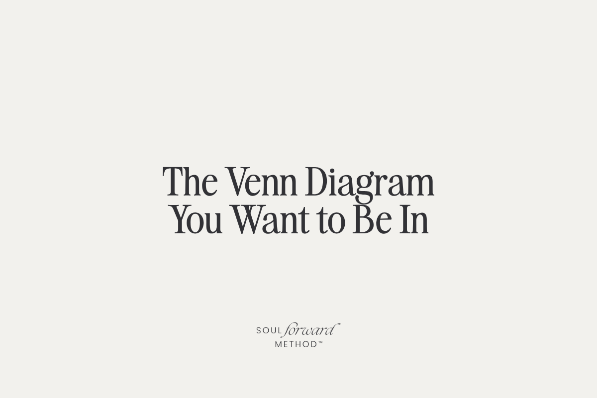 The Venn Diagram You Want to Be In