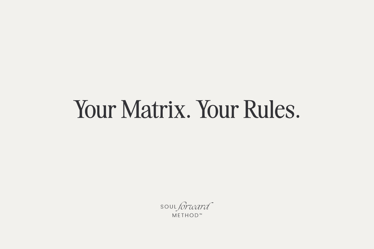Your Matrix. Your Rules.