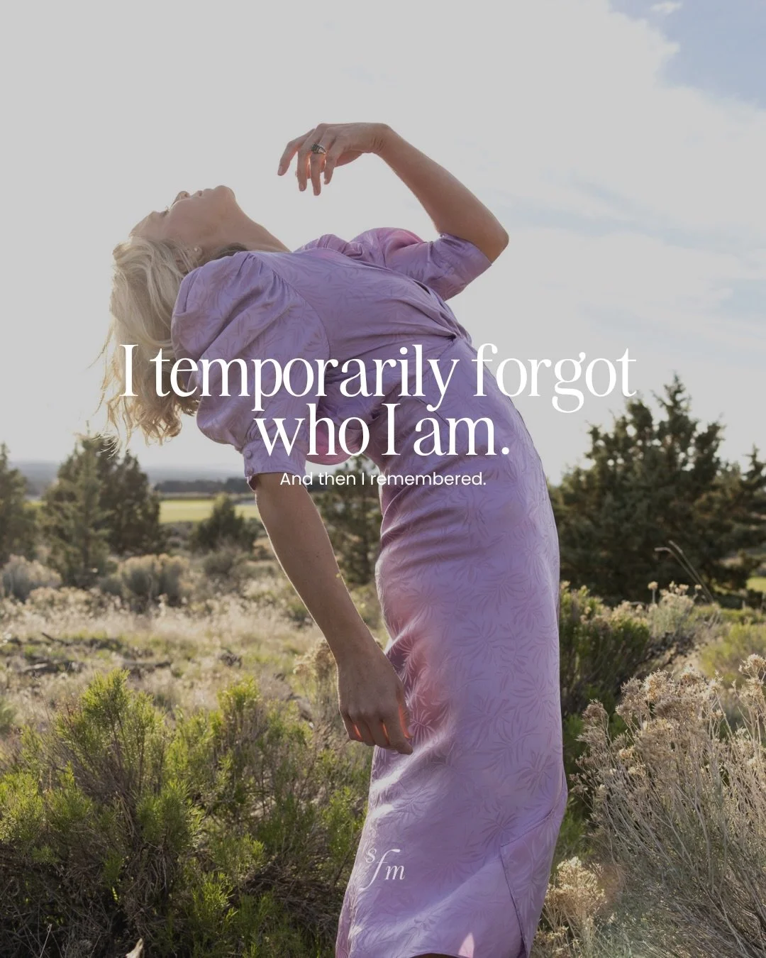 Whoops. I temporarily forgot who I am.

Life came in with more (unexpected) life. 
And I found myself in unknown territory, suddenly a bit lost, having some of fear about what might happen next. 

These times are thresholds between what was and what 
