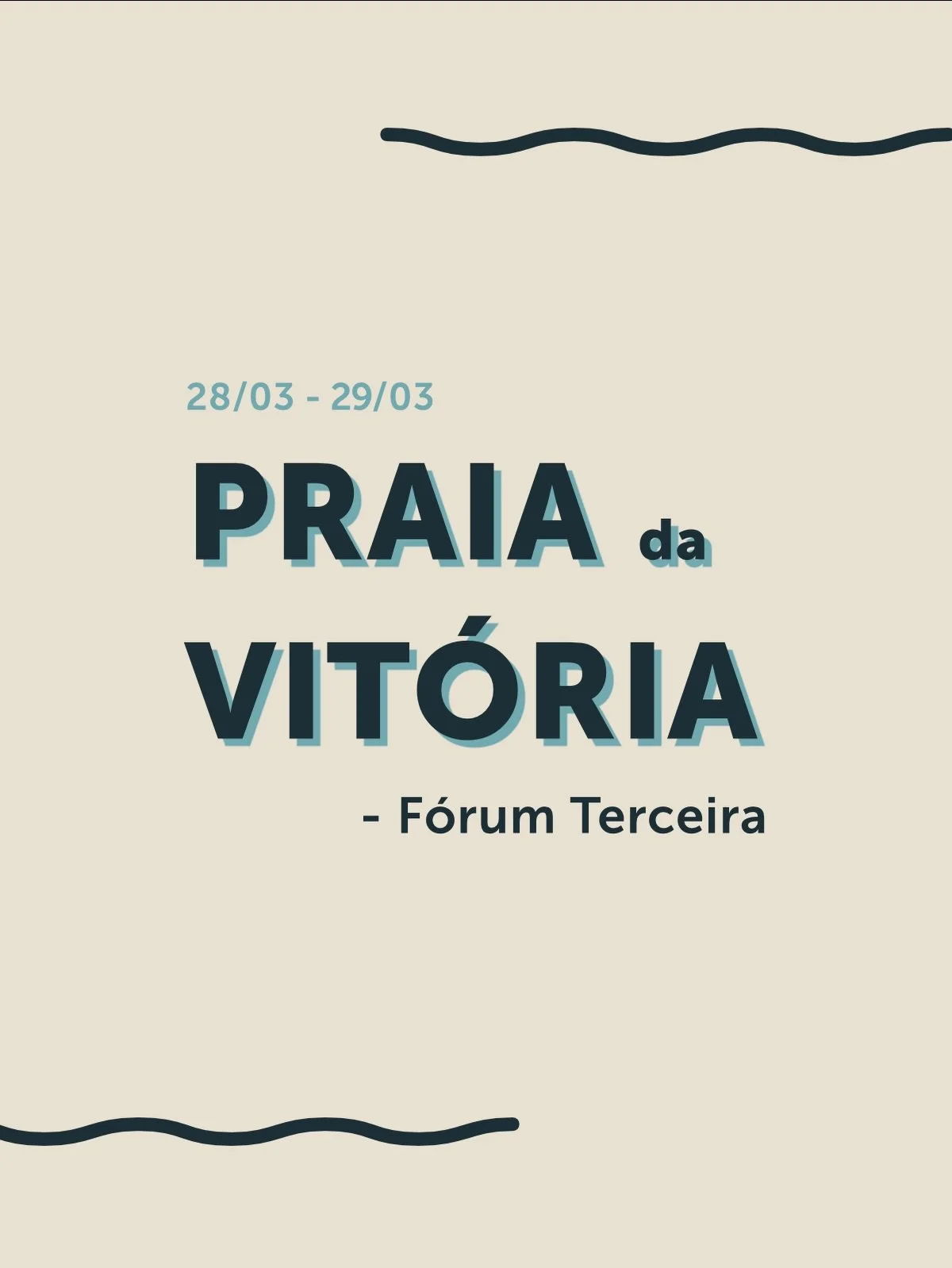 As pe&ccedil;as de cer&acirc;mica v&atilde;o sair &agrave; rua! 🙂 
No pr&oacute;ximo fim de semana, 28 e 29 de mar&ccedil;o, vou estar no F&oacute;rum Terceira com o meu mar de cer&acirc;mica! 

🗓 28 de mar&ccedil;o | 10h&ndash;20h
🗓 29 de mar&cce