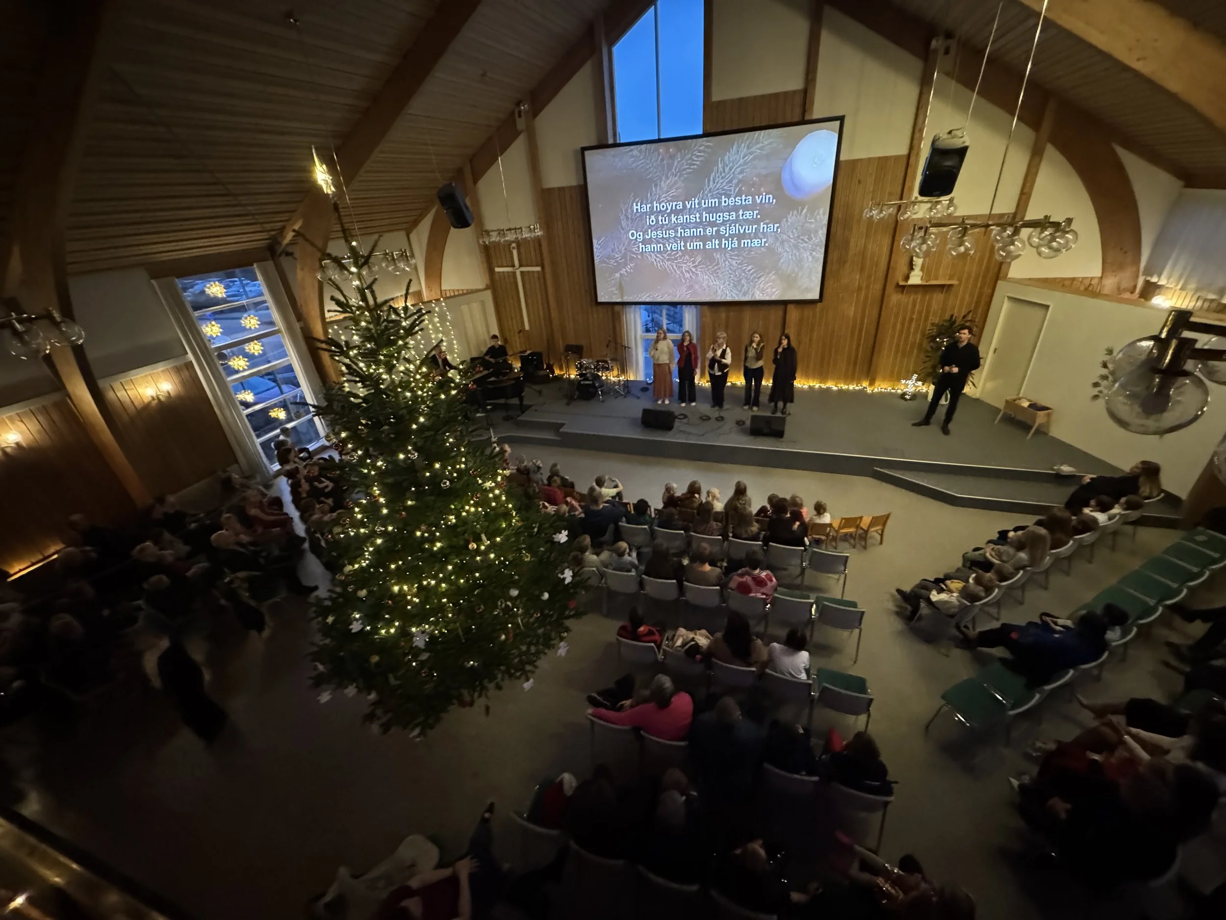 Fullsett jólafest í Meinigheitshúsinum
