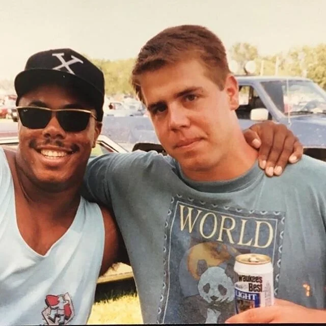 Bonus #TBT when you have to decide what is more offensive. The brand of beer I am holding or the shirt I am wearing