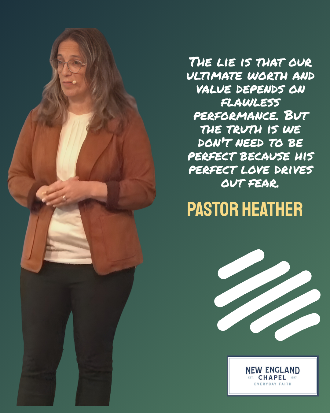 How often are you linking your self worth to the things you accomplish?