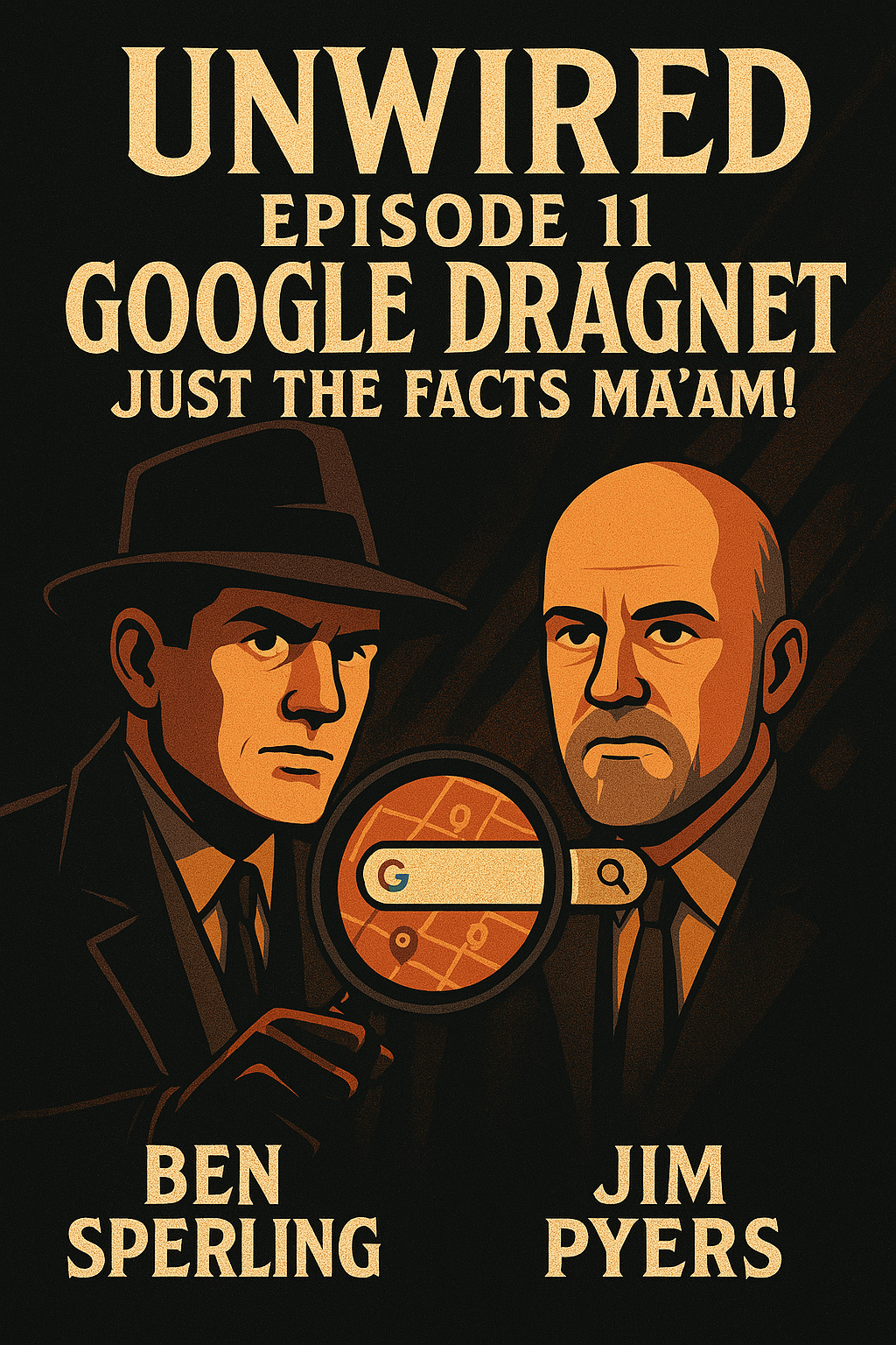 UnWired Episode 11: “Google Dragnet - Just the Facts Maam!”