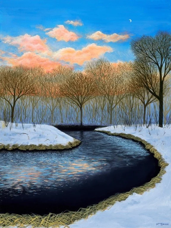 Driftless Dreams - 18 x 24 inches, acrylic on canvas. 2020.