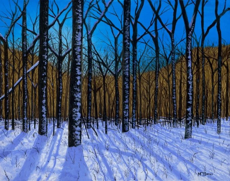 Bright Skies - 11 x 14 inches, acrylic on canvas. 2020.