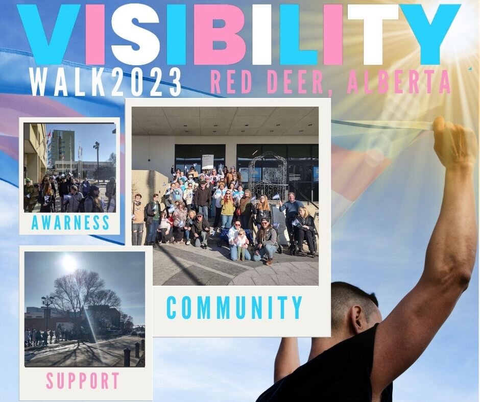 Thank you to everyone who came out in support for transgender rights and awareness for our visibility walk 2023 on Friday March 31. 

Together we can bring support and awareness to the struggles that transgender people face daily, and to let them kno