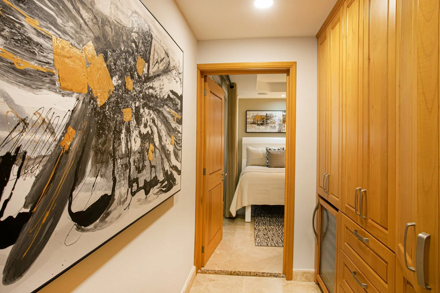 🚪 MAKE A GRAND ENTRANCE:
What began as a traditional beachfront property&mdash;sold AS-IS with original furniture, a classic hacienda doorfront, and its own private vestibule&mdash;is now completely reimagined.

✨ The Transformation: 
- Restored a m