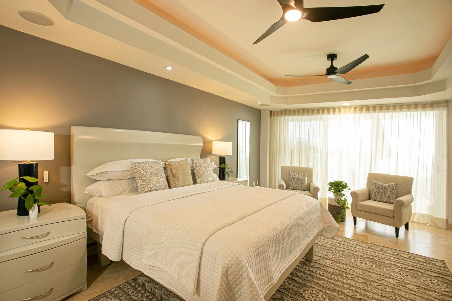🔨 TUESDAY TRANSFORMATION: It&rsquo;s hard to tell where the past ends and the present begins in this massive beachhouse makeover.

Our team restored, refinished and repurposed most of the pre-existing bedroom furnishings&mdash;guided by our master c
