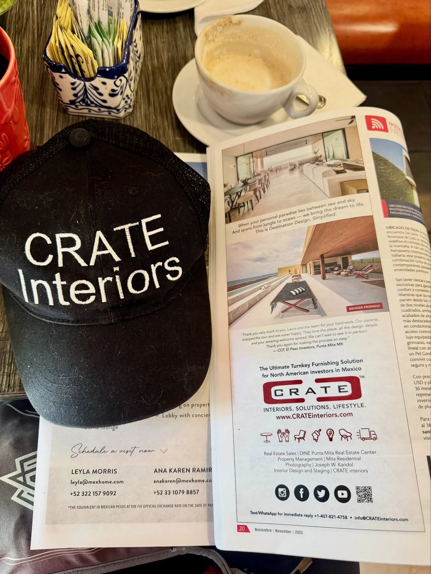 MORNING READ: ☕️ Take time for a slow morning. Read, refuel and review the dreams you&rsquo;ve brought to life. Was this your year? 

Real Estate Guide has dropped. ☀️🏝️🔑⚒️🦋🏄&zwj;♂️Next week we share one incredible owners story. Don&rsquo;t miss 