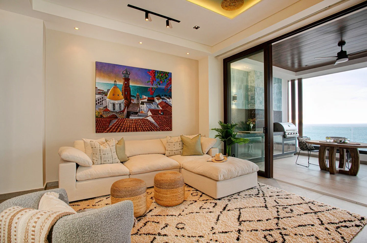 OUR COZY CANVAS: This living room truly feels like our personal art gallery. A curated canvas where every piece tells our story. 

✨When we started this project with CRATE Interiors, we wanted a space that felt both luxurious and incredibly inviting.