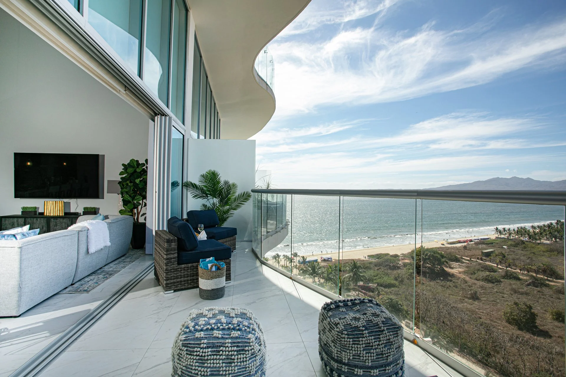 MARITIMA Penthouse in Nuevo Vallarta MX, designed by CRATE Interiors
