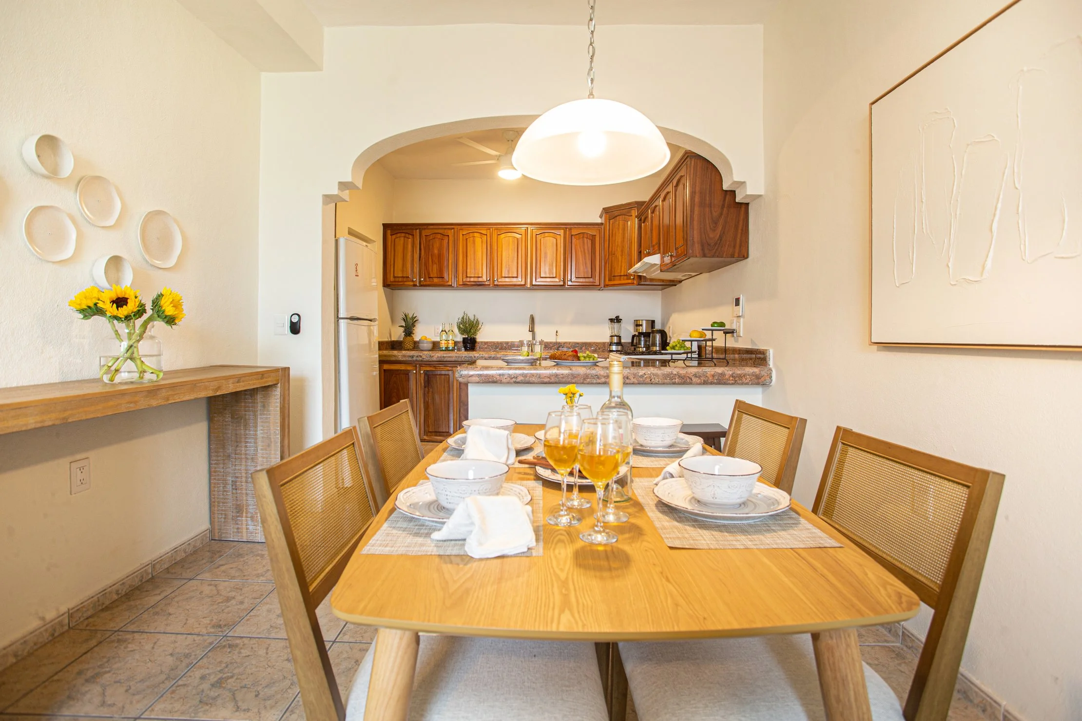 CASA BELIZE Dining, designed and renovated by CRATE Interiors