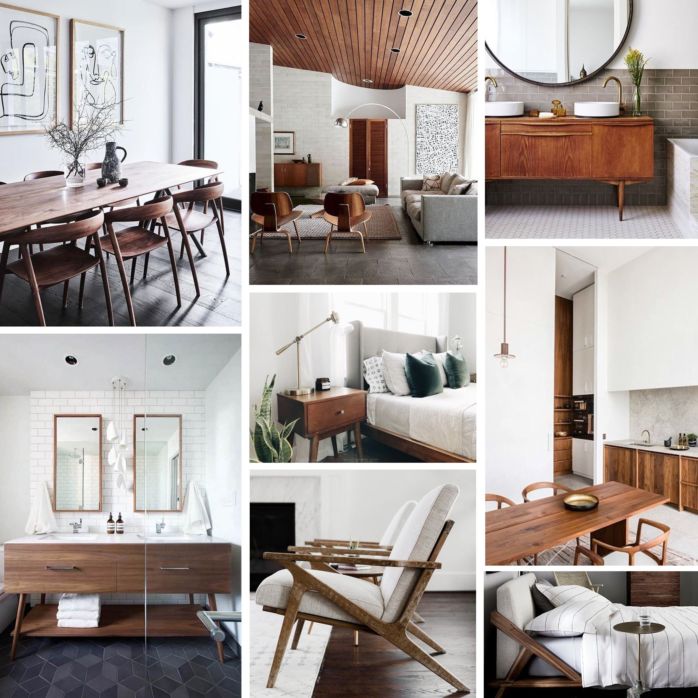 Interior Design Inspiration: Mid Century Modern — Davis and Co Interiors