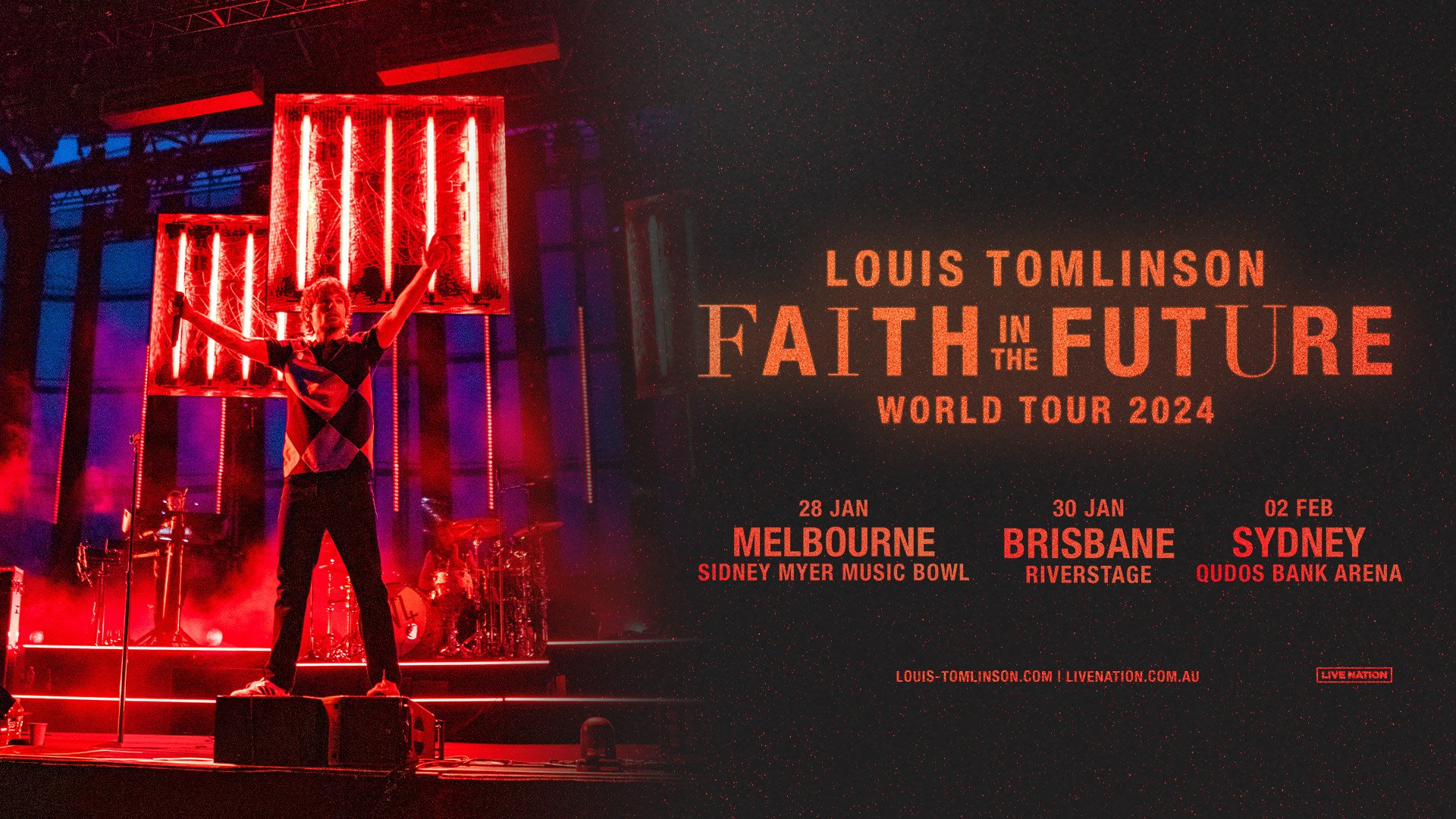 faith in the future world tour australia