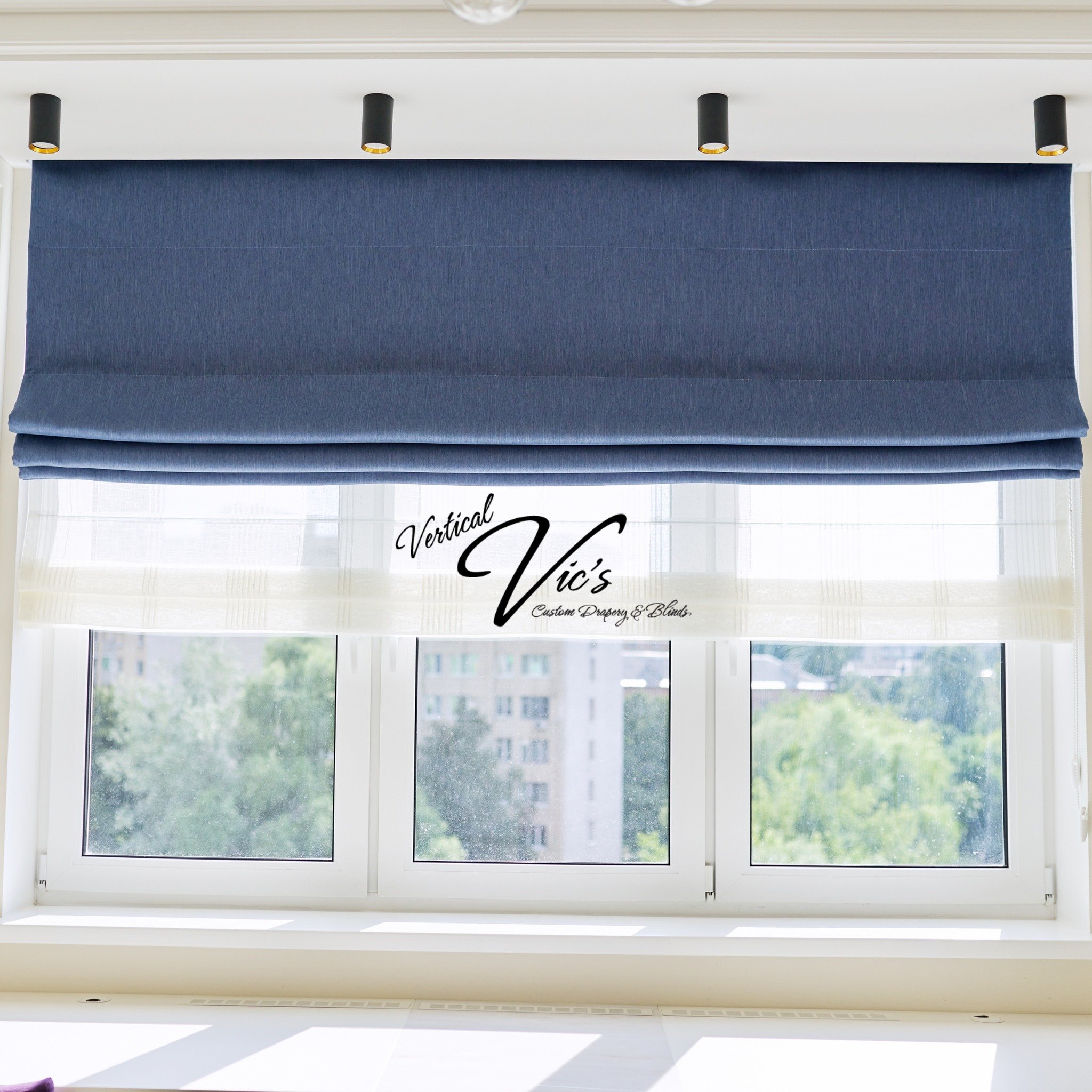 Revitalize your living space with Roman Shades from Vertical Vic&rsquo;s! Infuse your home with elegance and charm, one window at a time. Embrace the artistry of design, where style meets functionality seamlessly, and let your windows be a reflection