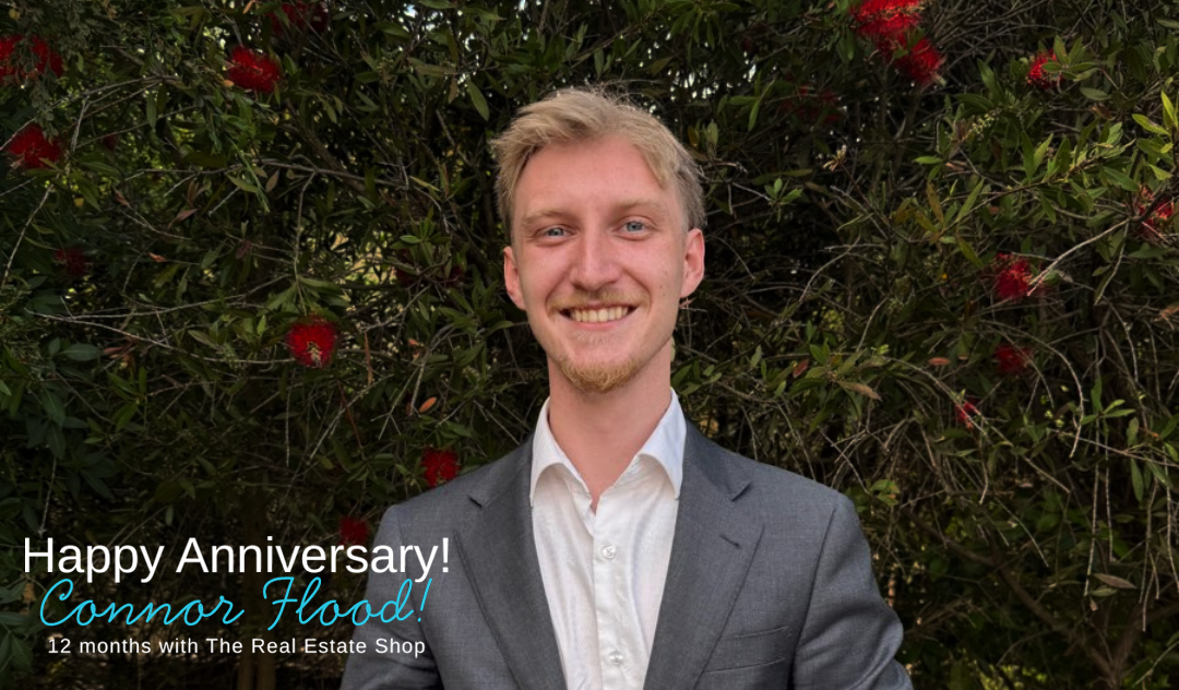 Celebrating Connor's First Year with The Real Estate Shop!