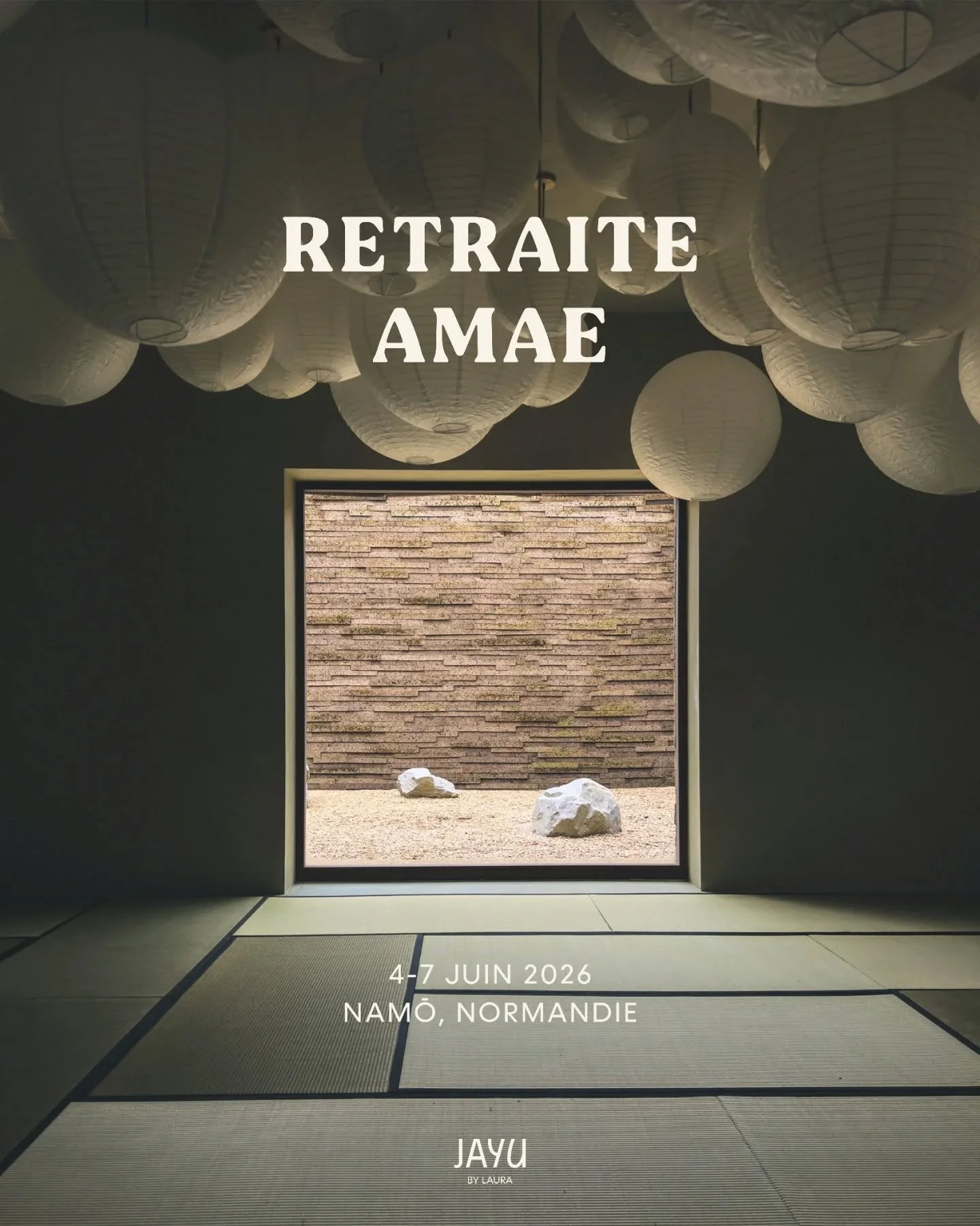 La retraite Amae a &eacute;t&eacute; pens&eacute;e comme une parenth&egrave;se hors du monde, une invitation &agrave; ralentir.

Inspir&eacute;e par l&rsquo;&eacute;nergie unique de ce sublime ryokan contemporain, elle est con&ccedil;ue pour les &aci