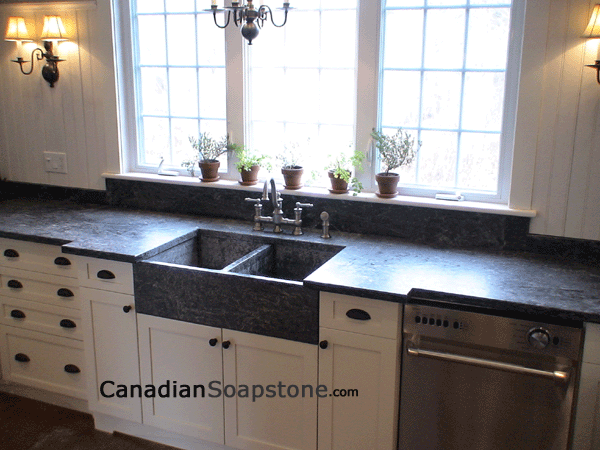 Sinks And Fireplaces Canadian Soapstone, Soapstone Farmhouse Sink