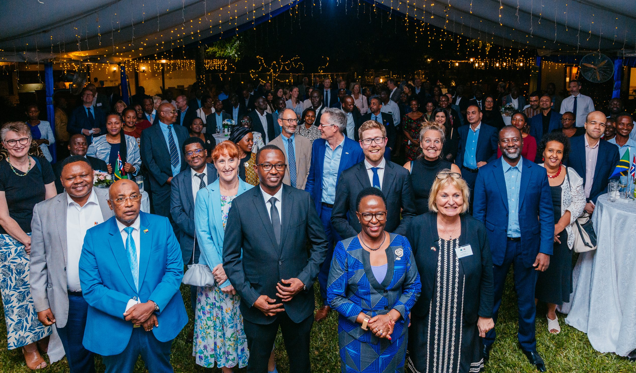 Reception at the residence of H.E. Elisabeth Jacobsen, Norway’s ambassador to Tanzania