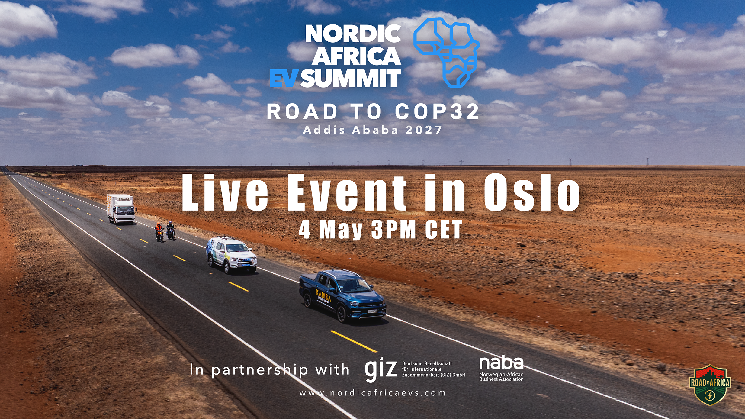 Road to COP32 in Addis Ababa in 2027 - Live event in Oslo