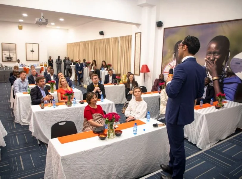  Meeting with Mohammed Dewji, president of MeTL Group 