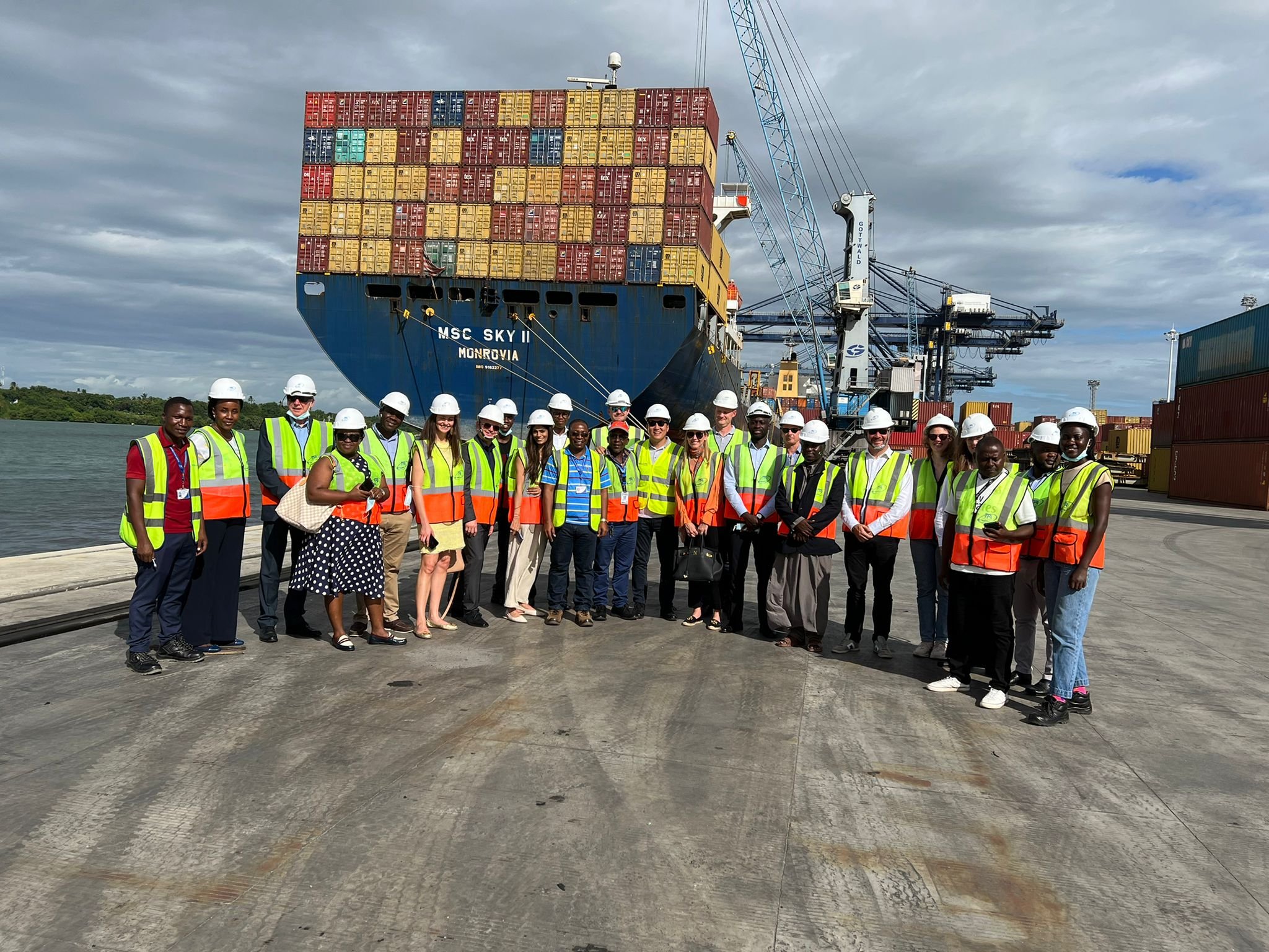 Site visit to the Port of Dar-Es-Salaam