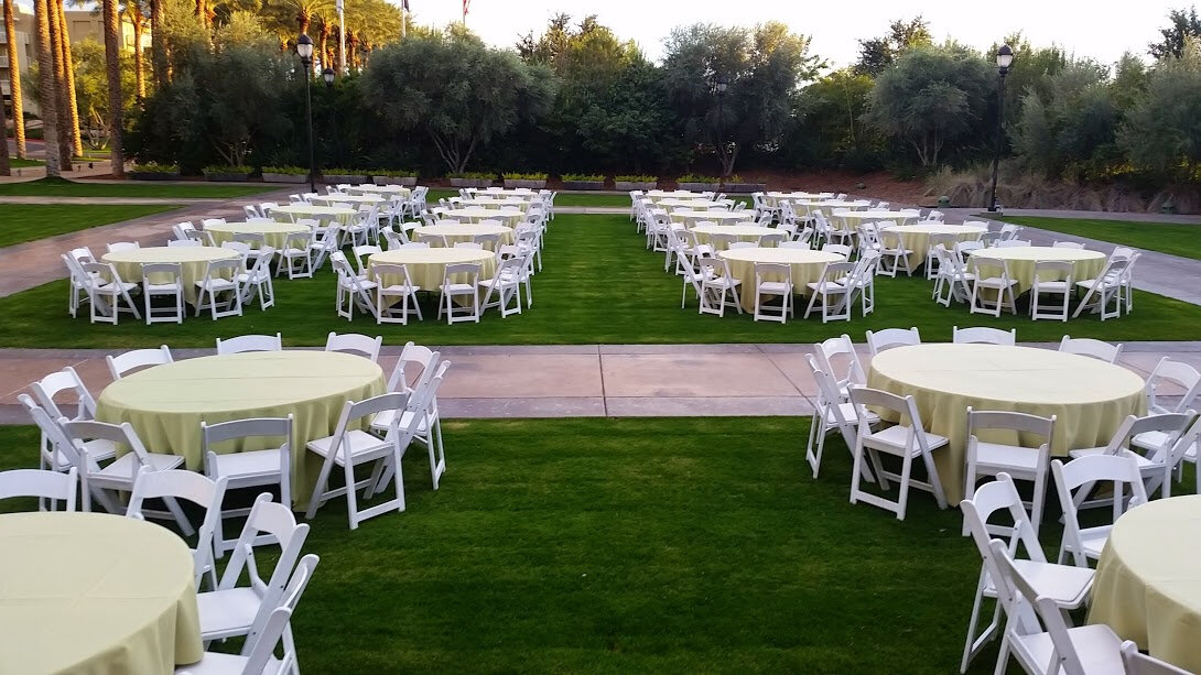 Rent The Occasion - Tent, Table, Chair, Linen, and Backdrop