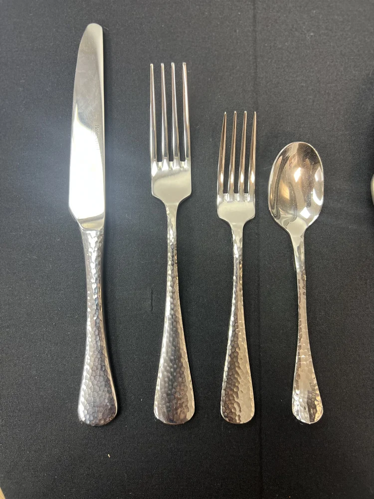 Hammered Flatware
