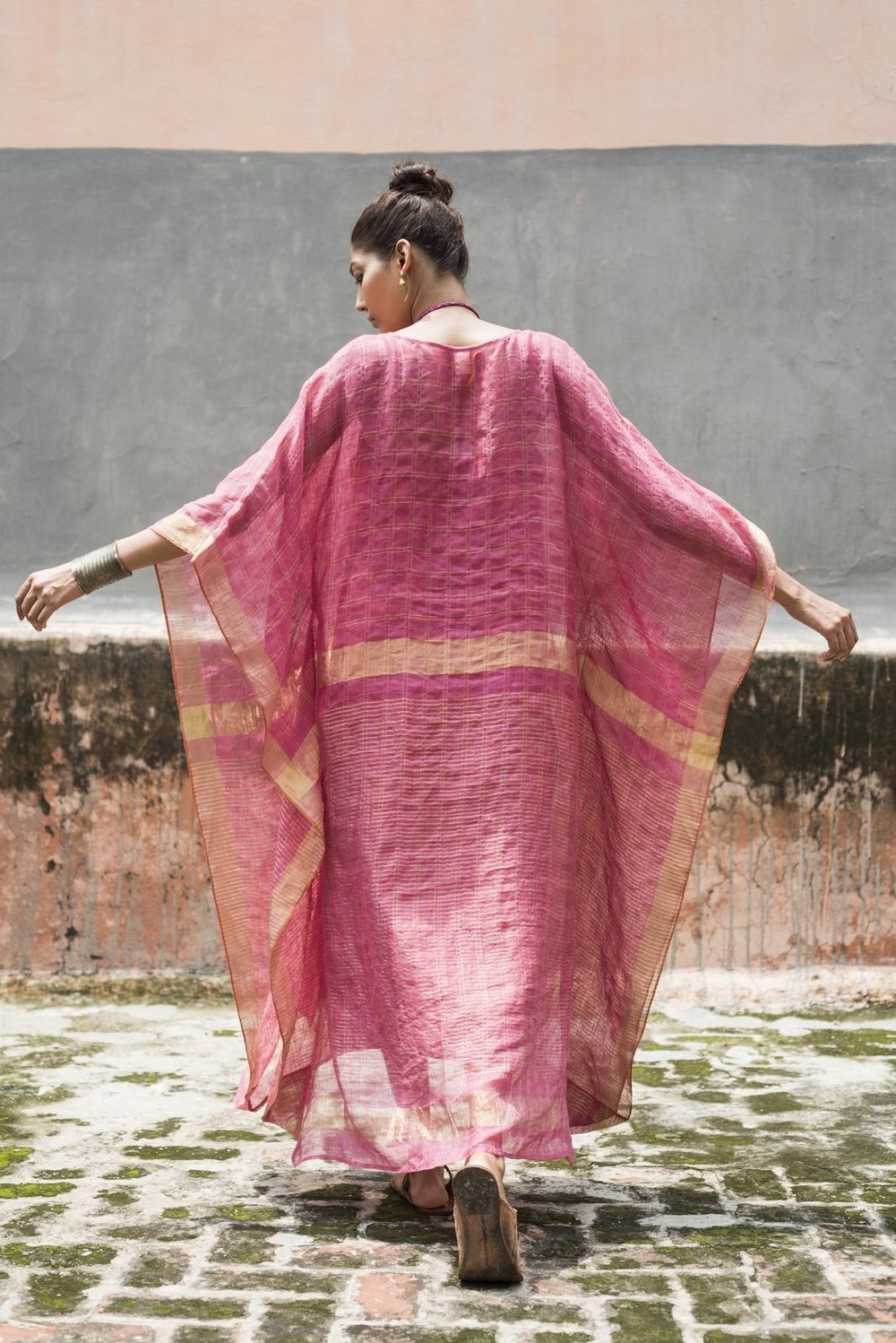 Handwoven Linen Kaftans SookiTwist Handwoven Linen Kaftans SookiTwist