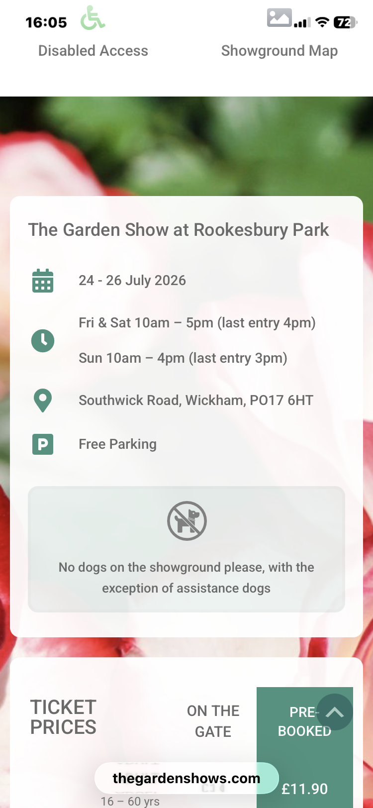 The Garden Show At Rookesbury Park 