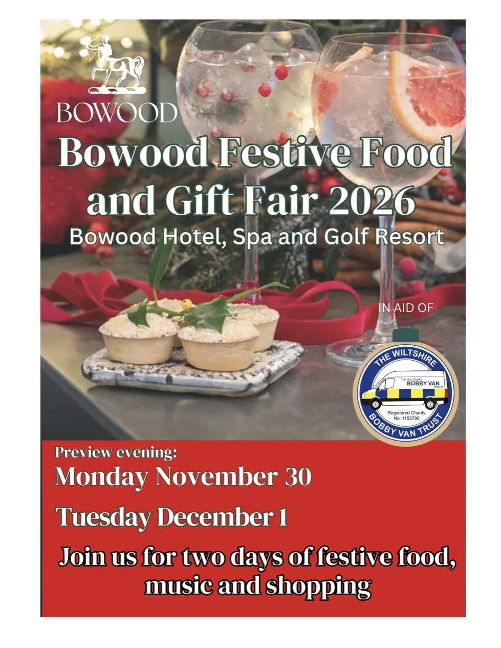 Bowood Festive Food &amp; Gift Fair 2026