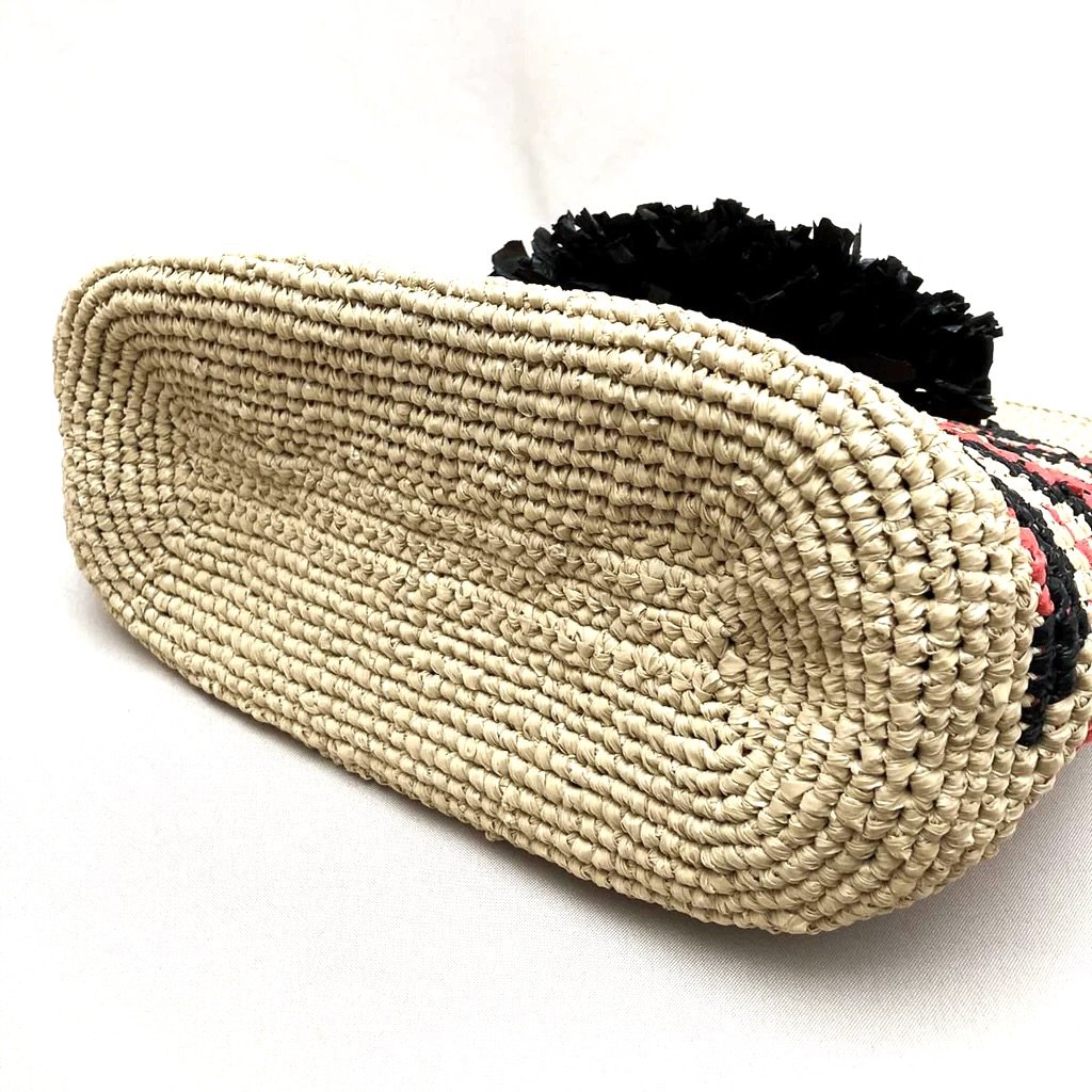 underside of the Ziggy clutch bag