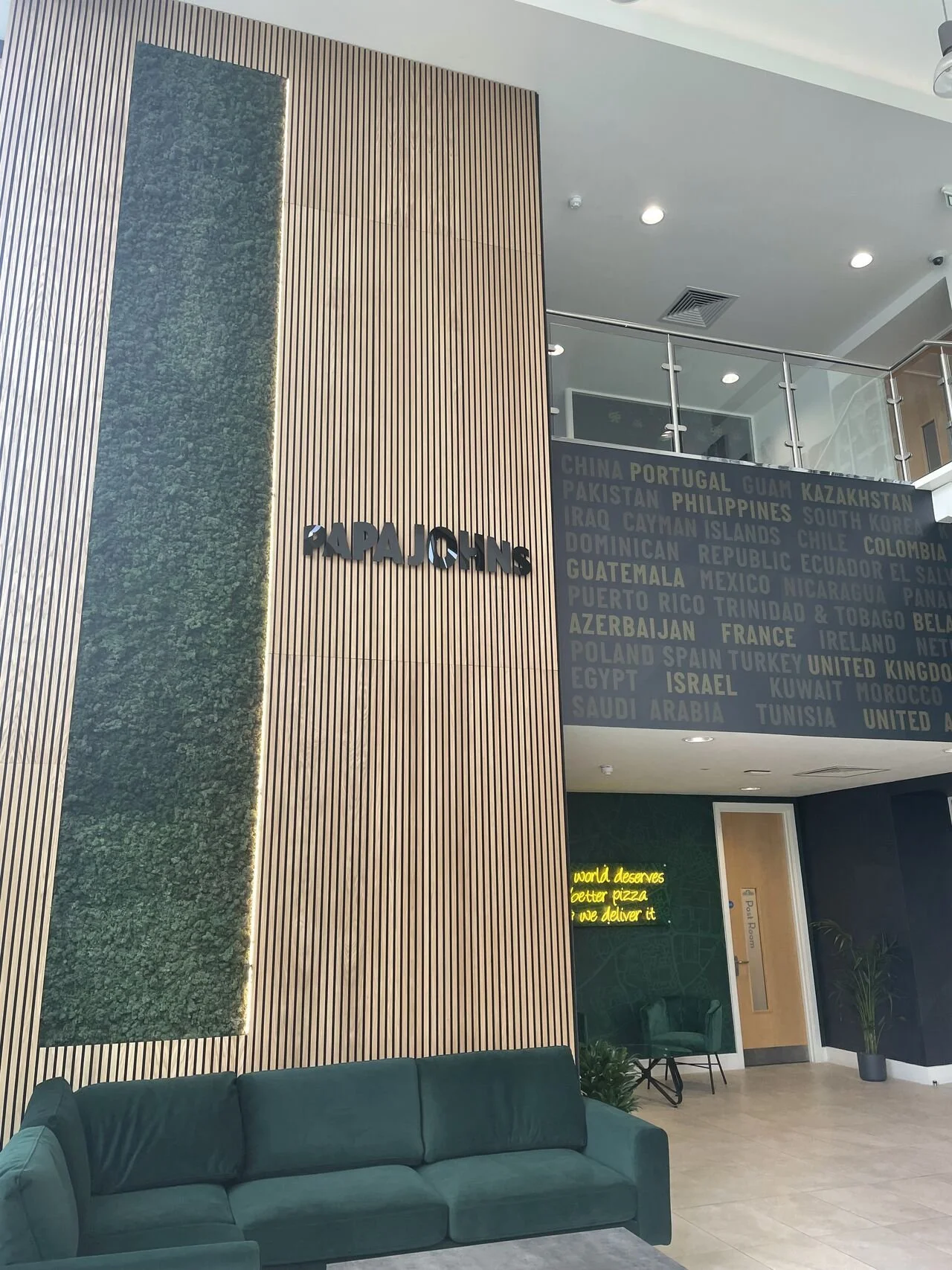 Altadicta brands Papa John’s International Headquarters in Milton Keynes