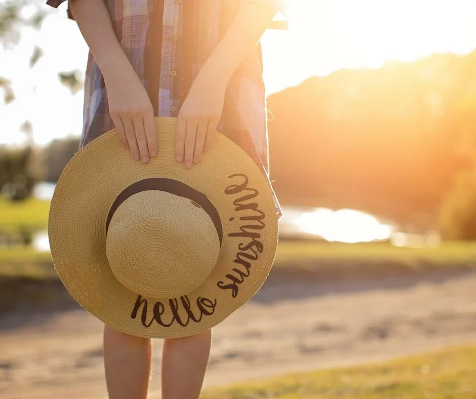 Summer skin care starts with proper sun protection. Remember your sunscreen and shade!
