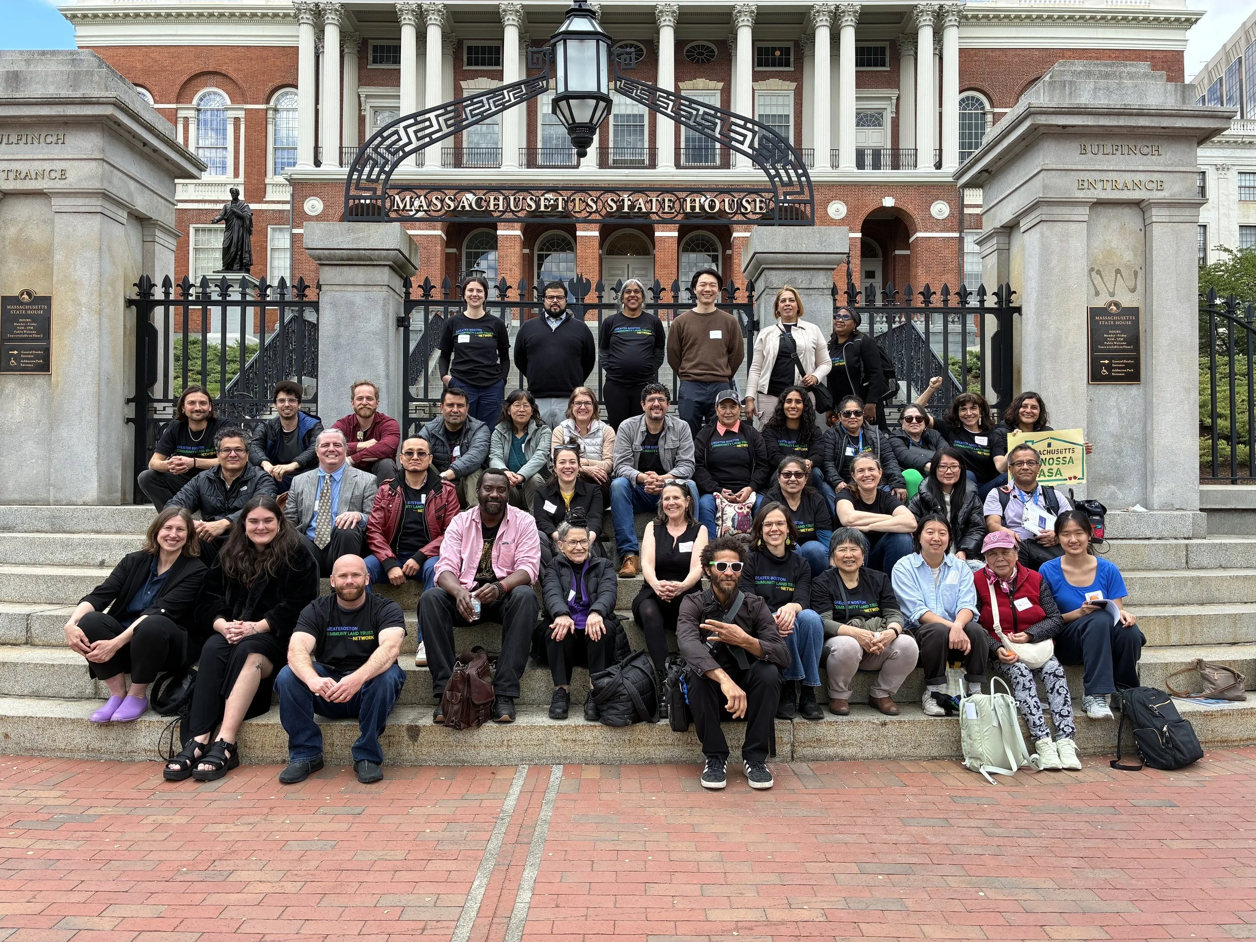 Lobbying at the Massachusetts Statehouse in Honor of World CLT Day