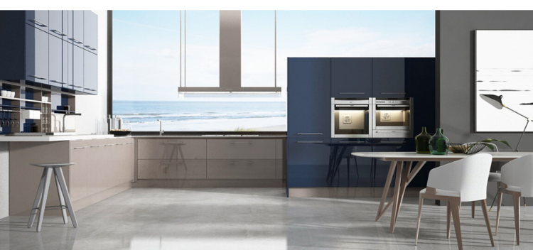  LUXE High Gloss Panel in Azul Indigo