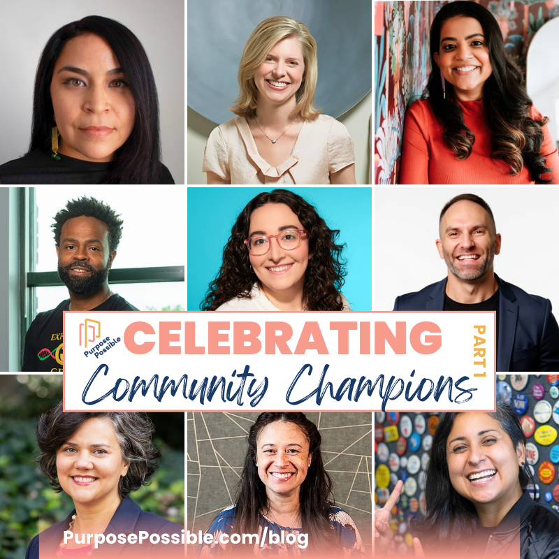 Celebrating Community Champions (Part 1)