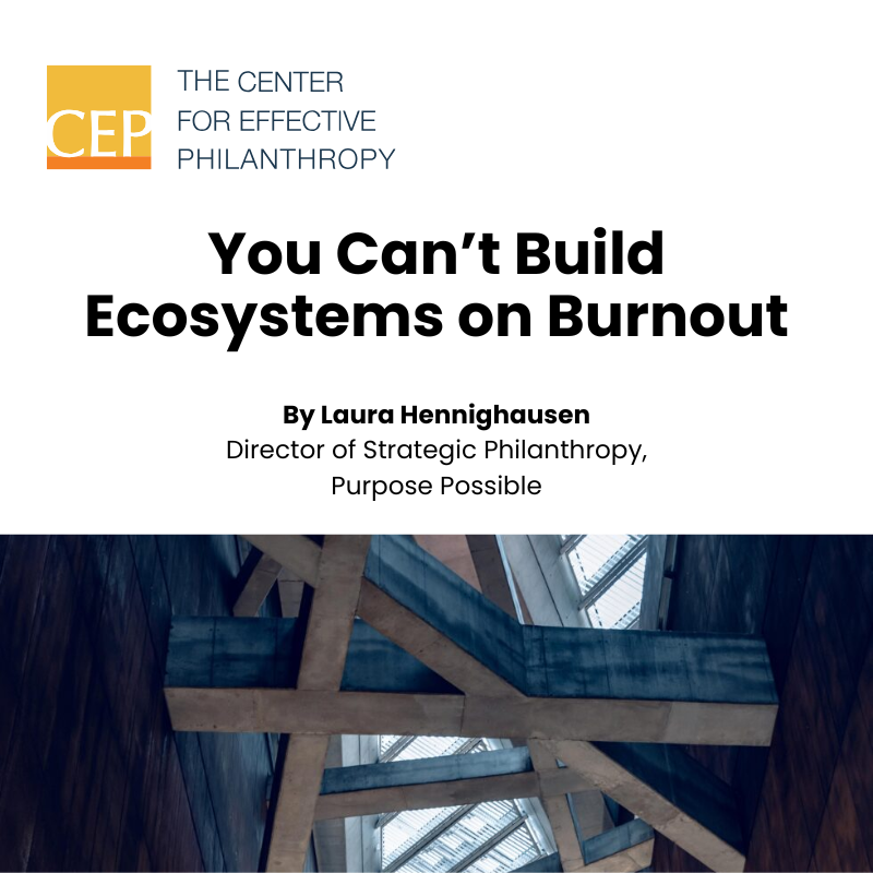 Laura H. Published on the CEP Blog