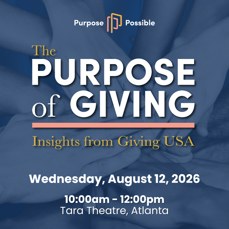 The Purpose of Giving: Insights from Giving USA