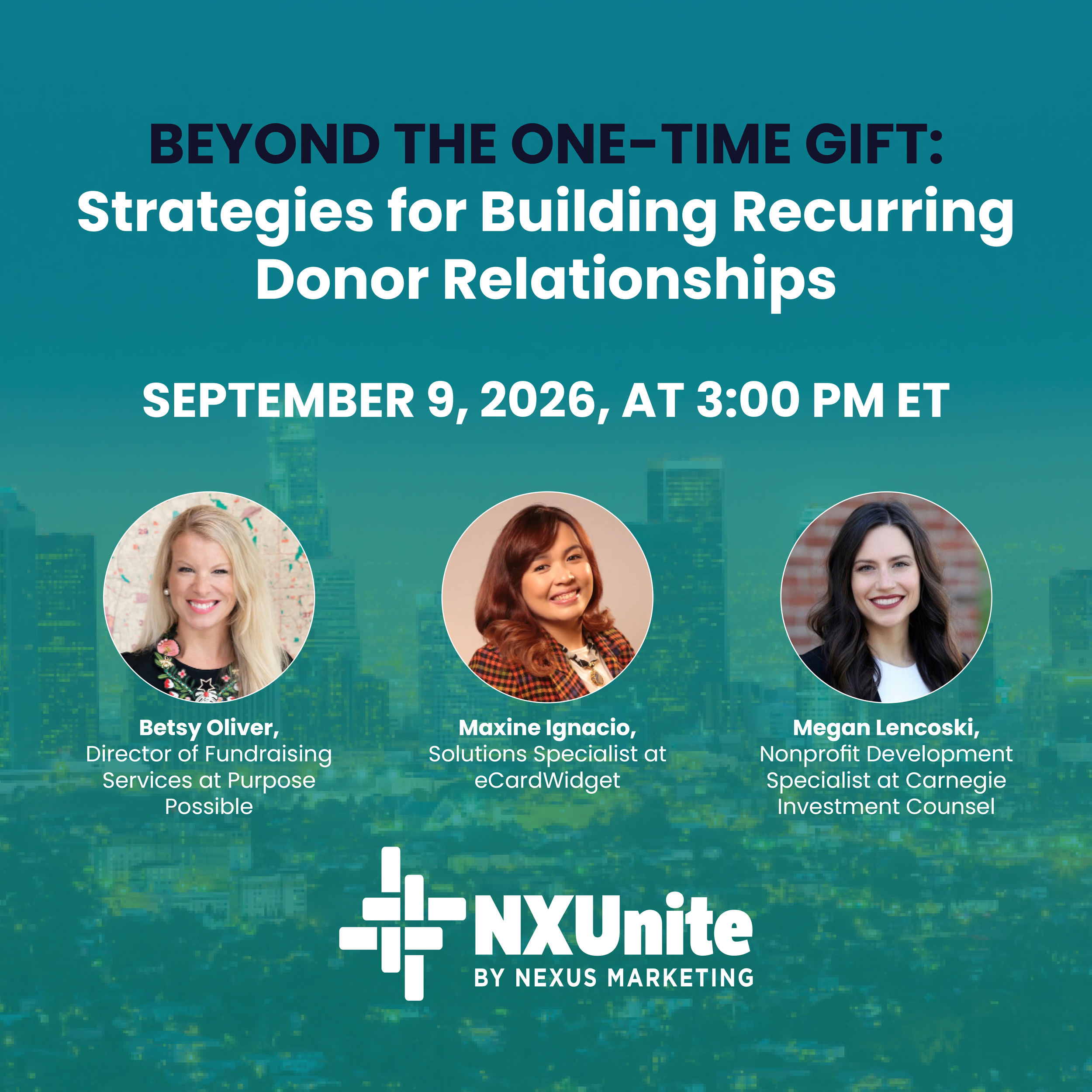 Beyond the One-Time Gift: Building Recurring Donor Relationships
