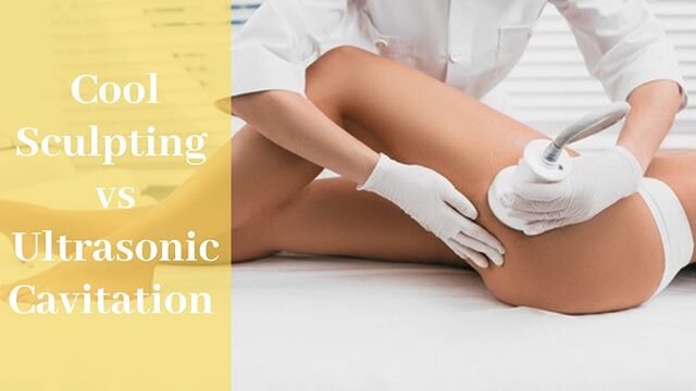 Should you get Cool Sculpting or Ultrasonic Cavitation? ⁣
⁣
By way of explaining the technology without boring you to tears, here&rsquo;s a quick high level explanation of how they work:⁣
⁣
❄️ Ultrasonic Cavitation: Zaps and liquifies fat cells using