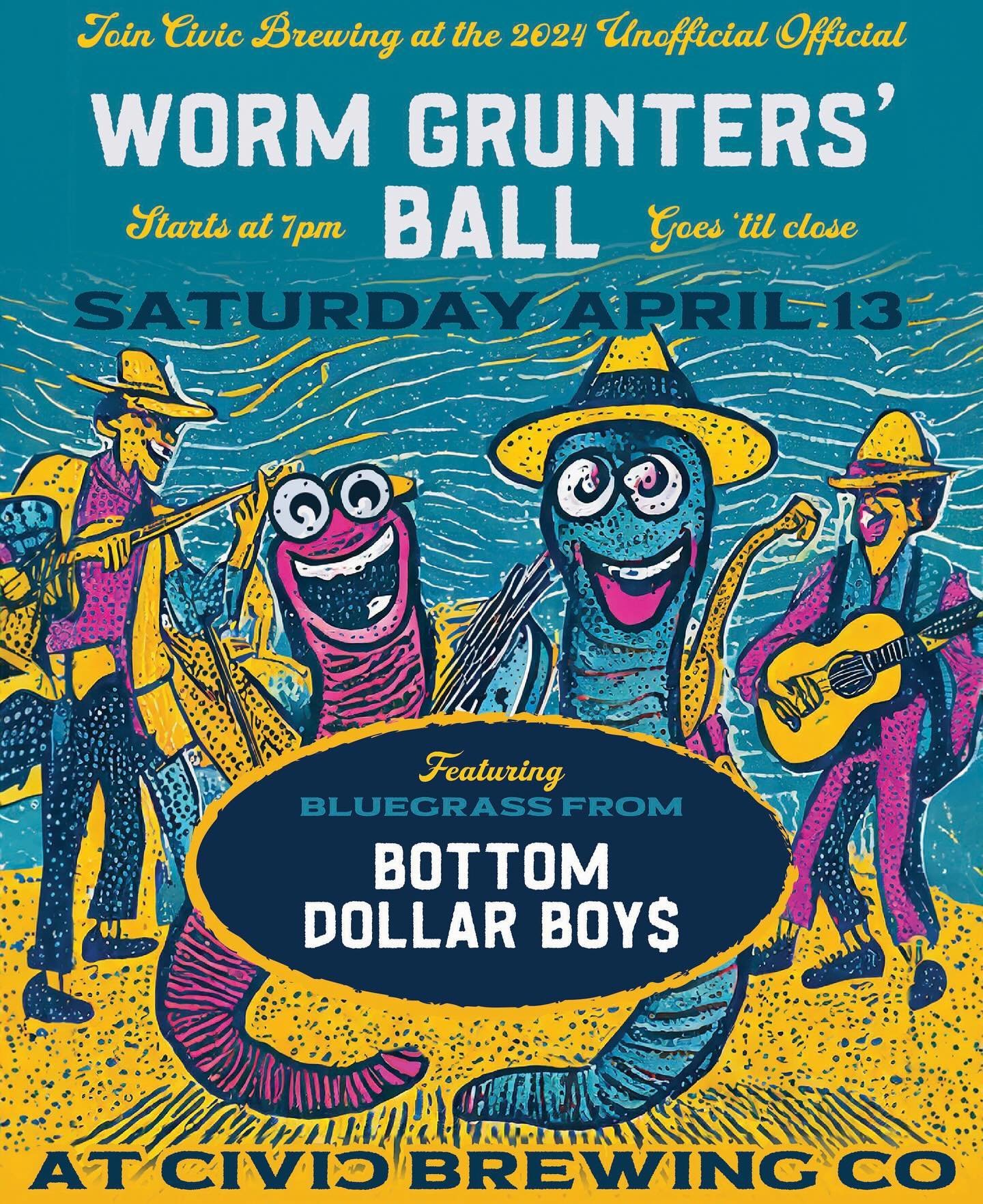 This Saturday is Sopchoppy&rsquo;s famous Worm Gruntin&rsquo; Festival! Explore downtown with events, vendors, music, food, and more. We&rsquo;ll be open and are hosting the Worm Grunters&rsquo; Ball after the fest with live bluegrass music from the 