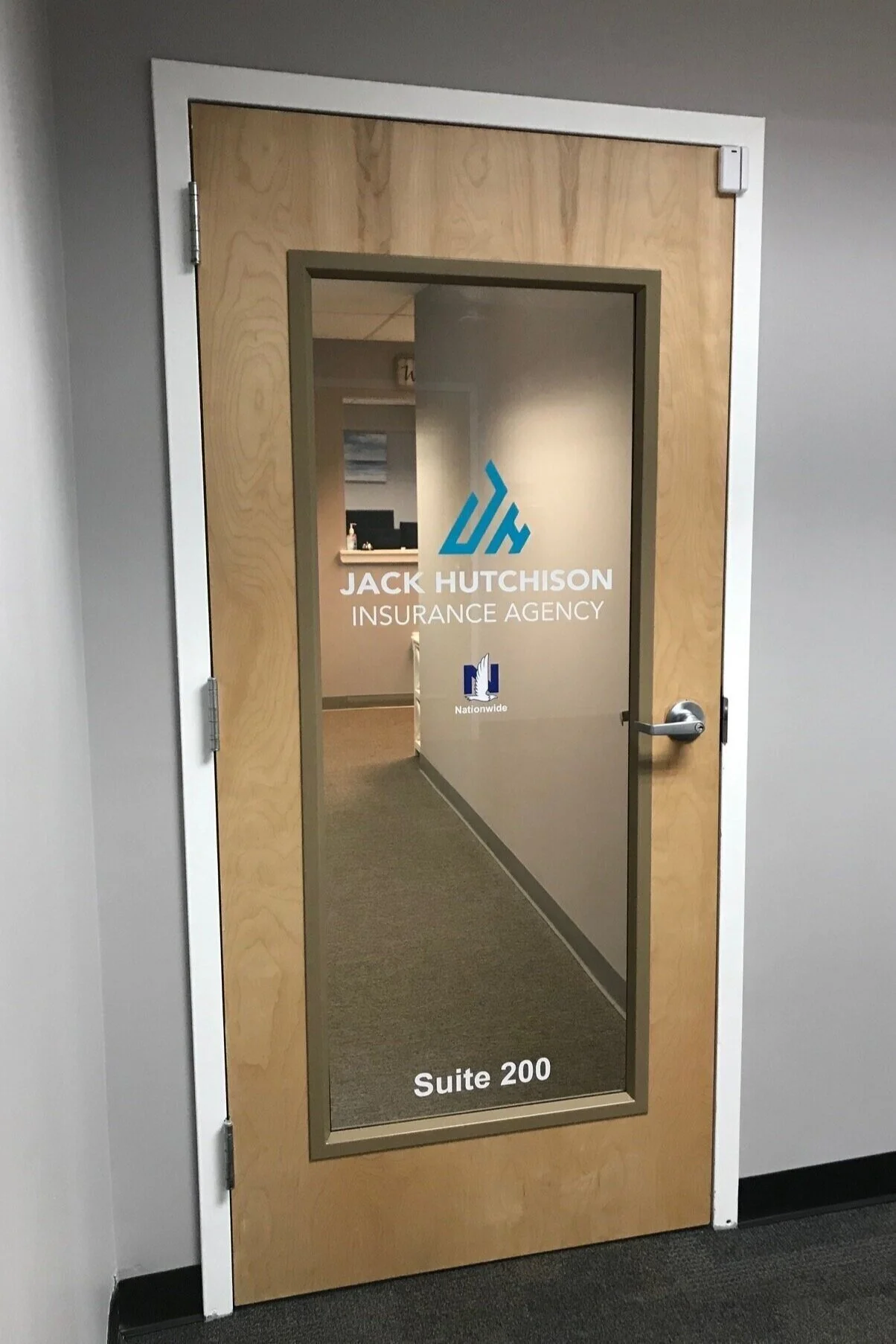 Picture of door to office location in Millersville, Md